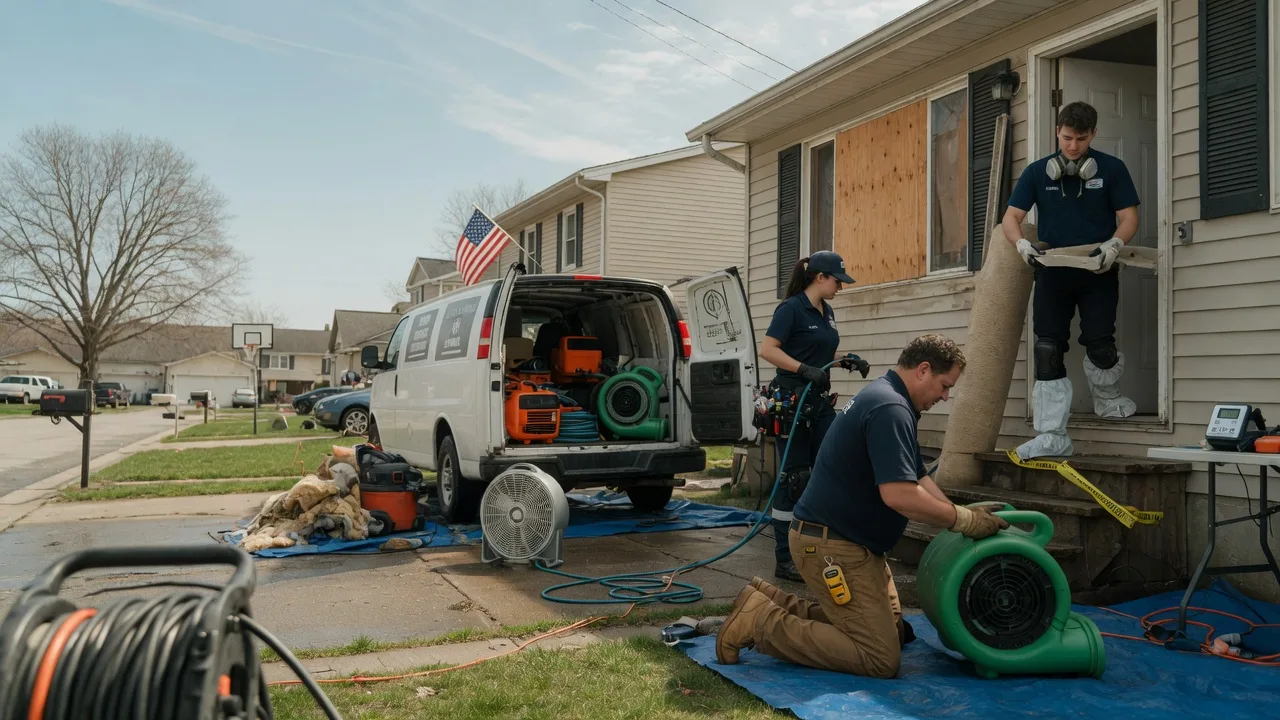 Water Damage Restoration in Pittstown, NJ near me